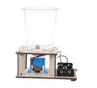 Abaodam Kit Éducatif Simulation Tornade pour Garçon Fille Expérience Pratique Observation Expérimentale de Physique Météo Outil Pédagogique Sûr et Autonome
