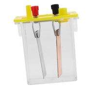 Abaodam Kit Scientifique Batterie Fruit DIY avec Boîte Sel et Plaques Métalliques Expérience Chimie Physique Éducative pour Élèves Conversion Énergie Pratique