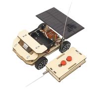 Abaodam Kit Voiture Solaire Télécommandée DIY pour Garçon Fille Stem Éducatif sans Pile Activation Au Soleil Jeu Extérieur pour Garçons et Filles Développement Cognitif et Créatif