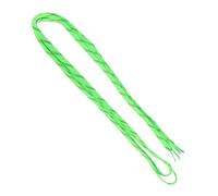 Abaodam Lacets de Patin à Glace Plats Ajustables Cire Lacets pour Hockey Patinage Artistique Rollers et Ski avec Design et Grip Antidérapant Vert