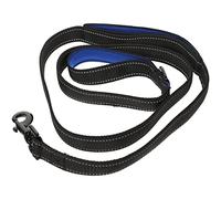 Abaodam Laisse de Chien avec Double Poignée Réfléchissante et Confortable pour Petits et Moyens Chiens pour Randonnées et Activités de Plein Air Gris