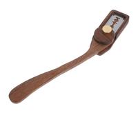 Abaodam Lame à Ergonomique en Acier Inoxydable Manche en Bois pour Scarification du Levain et Découpe de Pâte, Outil de Découpe de pour Boulangerie Maison