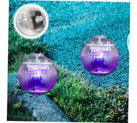 Abaodam Lampe Flottante Solaire Étanche pour Bassin et Piscine Lumière Colorée Changeante Décoration Jardin Écoénergétique Lumière Ambiance pour Événements Extérieurs