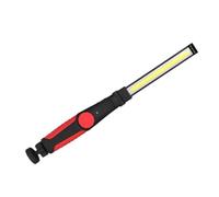 Abaodam Lampe Torche en Abs LED Cob Rechargeable Multifonction Base Magnétique Rotative pour Réparation Automobile et Urgence sur Route