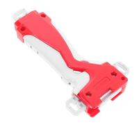 Abaodam Lanceur de Corde Bidirectionnel Rouge pour Jouets Gyroscopiques, Poignée Ergonomique et Accessoires de Combat, Kit de Compatible pour Garçon et Filles et Bébés, Jeu de Toupies