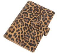 Abaodam Liant Budget A6 en Cuir Synthétique Réutilisable Couverture Décorative et Coque Protectrice Facile à Nettoyer pour Organisation et Planification