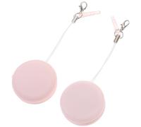 Abaodam Lingettes de Nettoyage Couleur Aléatoire pour Écran de Téléphone Portable Élimine Traces D'huile Rose Lot de 2 Chiffon en Abs et Métal, Élimine Traces D'huile