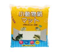 Abaodam Litière pour Petits Animaux en Copeaux de Papier Blanc, Tapis Absorbant Anti-odeurs Ultra Doux, Compact Poussière, pour Hamsters, Cochons D’Inde et Lapins, Fournitures pour Cage