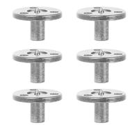 Abaodam Lot de 10 Clés de Remontage pour Boîte à Musique, Disque Métallique Rond 55x10 Mm, Poignée Rotative Dorée, Accessoires de Remplacement pour Mécanisme de Boîte Musicale DIY, Usage