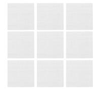 Abaodam Lot de 10 Filets en Acier Inoxydable 10x10 Cm pour Fixation Mousse et Plantes Aquatiques, Tapis en Maille pour Aquarium, Accessoires Solides Adaptés Nettoyage la