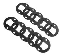 Abaodam Lot de 10 Ouvre-bière en Fer Noir, Insert Ouvre-bouteille Polyvalent pour Fête Bière, Décapsuleur Mural Facile à Utiliser, Accessoire Pratique pour Bar