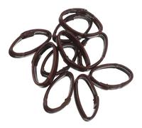 Abaodam Lot de 10 Passants de Montre en Cuir Marron 20 MM Anneaux de Fixation pour Bracelets de Montre Porte-Bracelet de Maintien Compatible Bracelets Remplacement Connectées Accessoires
