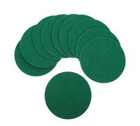 Abaodam Lot de 10 Patins Feutre pour Hockey Air Taille L en Fibre Polyester pour Jeu de Table Mini-Hockey sur Air Accessoires Sport