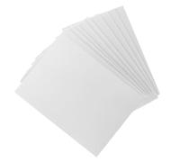 Abaodam Lot de 10 set de Panneaux en Mousse Blanche 8K 4Mm Feuilles de Mousse Artisanale pour Loisirs Créatifs Garçon et Filles Draps Soi-Même pour Projets Scolaires et Activités