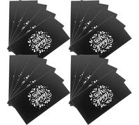 Abaodam Lot de 100 Autocollants de Remerciement Adhésifs Multifonction, Format 3, Autocollants Commerciaux pour Emballage Pâtisserie, Étiquettes de Scellage sans Trace pour Enveloppes