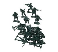Abaodam Lot de 100 figurines miniatures de l'armée pour l'aménagement paysager de table de sable, modèles réalistes de petits soldats matériels sans danger pour adultes pour mini jardins dioramas