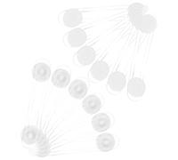 Abaodam Lot De 12 Verrous De Sécurité Pour Bébé : Verrous D'armoire, Loquets De Porte De Tiroir Transparents Sans Perçage, Sangles De Sécurité Pour Réfrigérateur, Four,