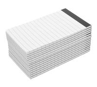 Abaodam Lot de 14 Papiers de Recharge pour Bloc-notes Perforés, Papier Léger et Lisse Toucher, Format A7 pour Bureau et Organisation Quotidienne