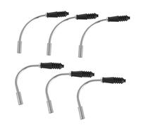Abaodam Lot De 15 Accessoires De Frein En Aluminium Manchon De Frein Câble De Frein Guide De Frein De Tube De Pliage De Frein En Plastique