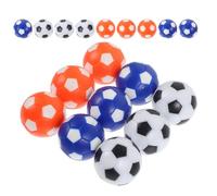 Abaodam Lot de 18 Balles de Foot de Rechange 28 MM Mini-Foot Coloré Accessoires pour Table de Foot pour Jeux D’Intérieur et Fêtes en Famille