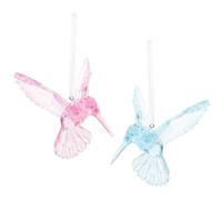 Abaodam Lot de 2 attrape-soleil en acrylique - Décoration à suspendre pour la maison, la voiture, le bureau - Résistant à la décoloration - Avec réflexion de la lumière fascinante