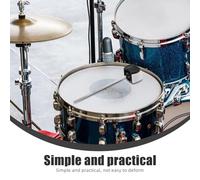 Abaodam Lot de 2 Batteurs de Pédale de Grosse Caisse en Acier Inoxydable Tête de Maillet Double Face pour Batterie Accessoires Percussion Solide Compatibles Pédale de Batterie Usage