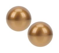 Abaodam Lot de 2 Boules de Loterie Ouvrables en Plastique Doré 12 CM Boules de Jeu de Société pour Fête et Divertissement Accessoires de Tombola pour Tirage au Sort et Animation