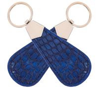 Abaodam Lot de 2 Chausse-pieds Métalliques Portables Bleus, Petit Lève-chaussures Compact pour Intérieur et Voyage, Accessoire Pratique pour Faciliter le Chaussage la Maison Déplacement