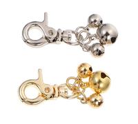 Abaodam Lot De 2 Cloches pour Animaux De Compagnie Accessoires pour Collier De Chat Cloche pour Collier De Chien e De Dressage De Chien Breloques pour ES pour