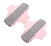 Abaodam Lot de 2 Coussinets Post-partum Ultra-fins en Coton Absorbant, Serviettes Hygiéniques Lavables Réutilisables 22x28 Cm, Protection Imperméable Anti-fuite pour Maternité et