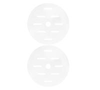 Abaodam Lot de 2 Couvercles Ronds en Acrylique Transparent 15 CM pour Aquarium Housse de Protection Anti-Saut de Poissons Plaque Compatible Aquarium Rond Accessoire Sécurisé pour