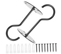 Abaodam Lot De 2 Crochets Robustes Pour Plafond Crochets Utilitaires Robustes Crochets De Fixation Murale Crochets De Suspension Utilitaires Crochets De Plafond Pour