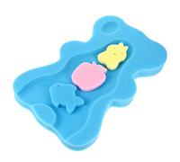 Abaodam Lot De 2 Éponges De Bain Pour Nouveau-nés Coussinets De Bain Non Absorbants Pour Garçons Et Filles