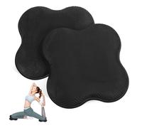 Abaodam Lot de 2 genouillères de yoga antidérapantes rembourrées pour coudes, genoux et poignets, accessoire d'entraînement polyvalent pour la maison, le bureau et la salle de sport