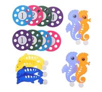 Abaodam Lot De 2 Jouets De Plongée pour Enfants pour Le Bain pour La Piscine pour La Plage pour La Plongée pour Les Poissons pour Les Animaux
