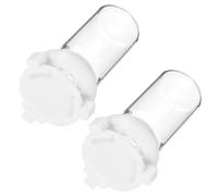 Abaodam Lot de 2 Mangeoires à Eau pour Nid de Fourmis 10 ML Distributeurs d'eau en Plastique Transparent Station d'Arrosage Portable pour Fourmilière Accessoires d'alimentation pour