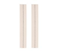 Abaodam Lot de 2 Mèches en Coton Plat pour Lampe à Huile 22 Cm X 3,7 Cm Remplacement pour Poêle à Pétrole et Lanterne D'extérieur, Mèche de Rechange Solide pour Éclairage Camping