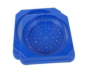 Abaodam Lot De 2 Nids D'incubation pour Pigeons en Plastique Respirant, Grands Nids Carrés Solide, Utilisés pour L’éclosion des Œufs, Élevage Et Reproduction D’Oiseaux De Compagnie