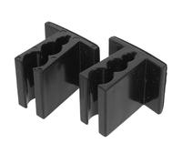 Abaodam Lot de 2 Pinces pour Micro-Cravate Fil Métallique Support Adhésif pour Pied de Micro Compact Compatibles Microphones sans Fil Accessoires Professionnels pour Enregistrement