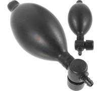 Abaodam Lot de 2 Poires de Gonflage en Latex avec Soupapes de Purge d'Air Bulbes pour Manomètre Manuel Accessoires de Pompe de Pression Compatibles Tensiomètre et Usage Polyvalent