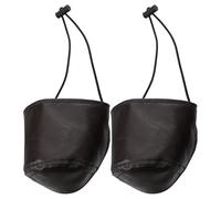 Abaodam Lot de 2 Protège-talons en Pu Marron, Réglables et Faciles à Utiliser, Couvre-talons Pratiques pour Chaussures, Conduite Homme et Femme