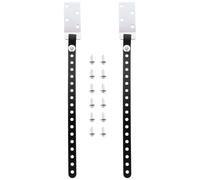 Abaodam Lot de 2 Sangles de Sécurité pour Meubles Bébé, Ancrages Anti-basculement pour Armoires et Bibliothèques, Fixation Murale Réglable Protection Garçon et Filles, Accessoires