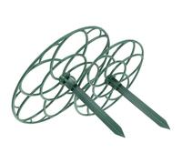 Abaodam Lot de 2 Supports à Fleurs de Tournesol, Diamètre 23 Cm et 28 Cm, Support pour Plantes Grimpantes et Cactus, Étagère de Jardin Légère et Solide, pour Intérieur et Extérieur