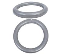 Abaodam Lot De 2 Supports pour Ballon d'exercice Siège Base Support Porte-Ballon Ballon De Fitness Chaise De Travail De Stabilité Présentoir