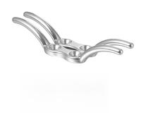 Abaodam Lot de 2 Taquets de Fixation INOX 4 Pouces avec Vis Taquets Marins pour Kayak Bateau et Quai Acier Inoxydable 316 Résistant à la Corrosion pour Amarrage et Ancrage Nautique