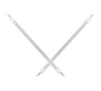 Abaodam Lot de 2 Tubes Chauffants en Quartz Céramique 23 CM, Élément Chauffant Électrique Tubulaire pour Radiateur D’Appoint Intérieur, Remplacement Bobine Brûleur Électrique, Chauffage