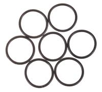 Abaodam Lot de 20 Anneaux en Caoutchouc Petits pour Trompette et Cornet, Joints Toriques de Coulisse, Silencieux et Pièces de Rechange, Accessoires de Réparation pour Instruments à Vent,