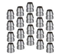 Abaodam Lot de 20 Cales Coniques en Métal Ø 8 MM pour Marteau Accessoires de Renfort Robustes Coins Métalliques pour Installation et Réparation Jardin Outil de Fixation Pratique