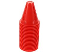 Abaodam Lot de 20 Cônes pour Patin à roulettes Coupe-Vent 8 Cm en Plastique Coloré Entraînement D’agilité Sports De Plein Air Football Et Slalom
