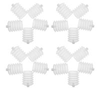 Abaodam Lot de 20 Couineurs Accordéon en Plastique Résistant 34X45Mm pour Jouets pour Chiens Chats et Bébés - Insert de Rechange Polyvalent pour Réparation et Création de Jouets